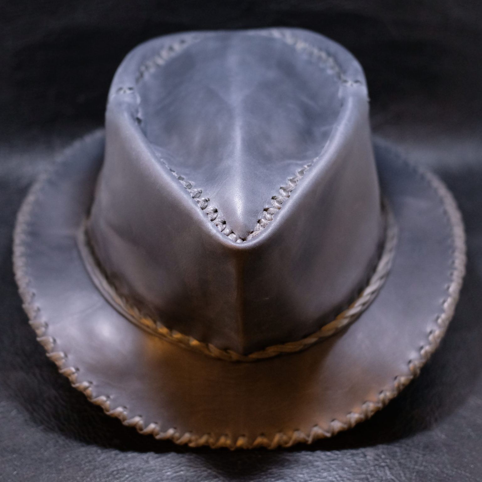 BALHAT Pull Up カスタムオーダー（レザーハット・プルアップレザー・注文・Leather・Hat・本革製・帽子・制作・経年変化